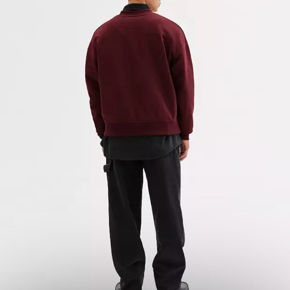 Men’s Coach Essential Crew Neck XL Port 26 long 28 armpit to armpit signature - Picture 3 of 10